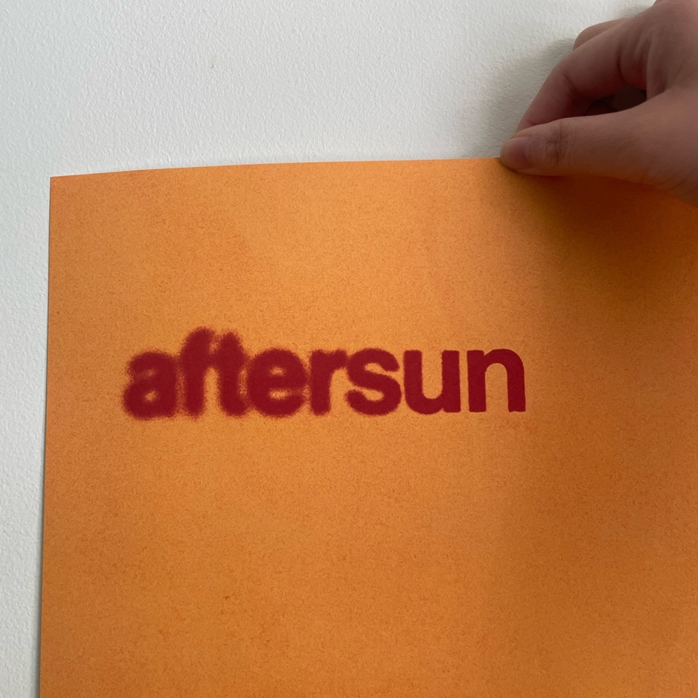 A24 Film Poster Aftersun Flyer Style - Picture 5 of 9